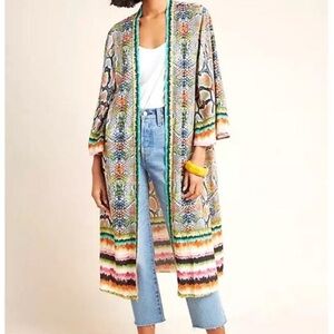 Bl^nk London Multicolor Snake Kimono